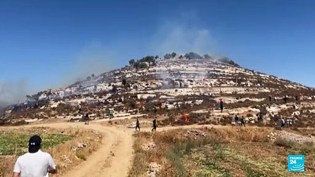 Cisjordania: crece la violencia entre colonos israelíes y palestinos en Sinjil