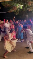 Βραχάλη - Γκουν: Ο ξέφρενος χορός τους στο γαμήλιο πάρτι τους