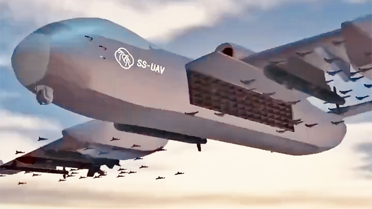 China's New Deadly Drone Mothership - Jiu Tian Airborne UAV Launcher