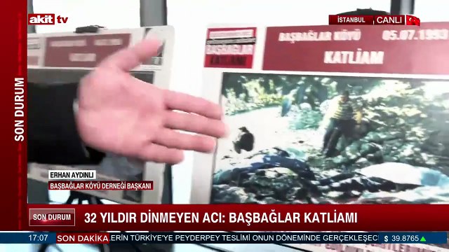 Başbağlar Köyü Derneği Başkanı Erhan Aydınlı, hafızalardan silinmeyen katliamın 32. yılında yaşananları ve dinmeyen acıyı anlattı.