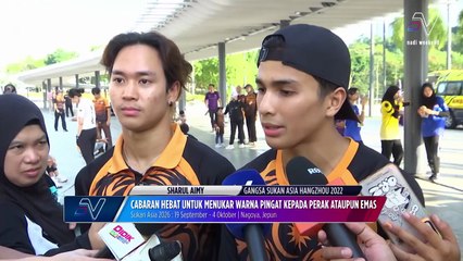 Sharul Aimy  sedia bangkit pertahan gangsa di Sukan Asia