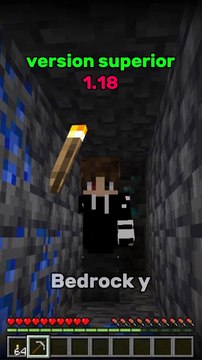 En que capa de minecraft hay diamantes en bedrock y java