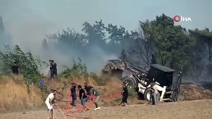 Antalya’da 3 farklı noktada çıkan yangın, 2 saatte kontrol altına alındı