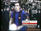 LEEDS UNITED -  BARCELONE  - 1975 - SAISON 1974/1975 -