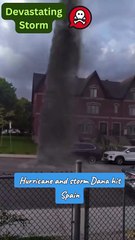 Powerful Storm Devastates Spain 🌪️