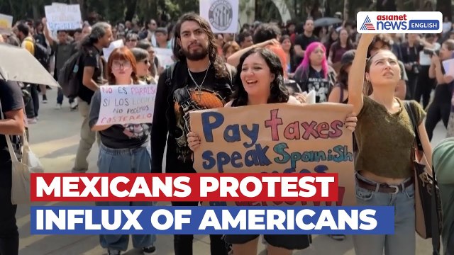 Mexicans Protest Influx of Americans, Soaring Rents, Gentrification in Mexico City