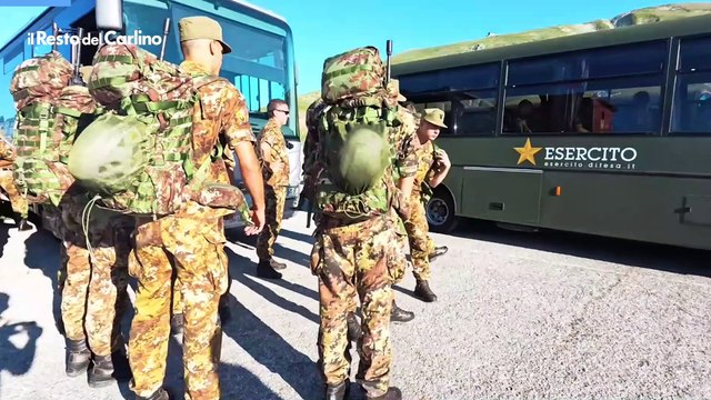 Alpini, l'addestramento sul Gran Sasso: il video