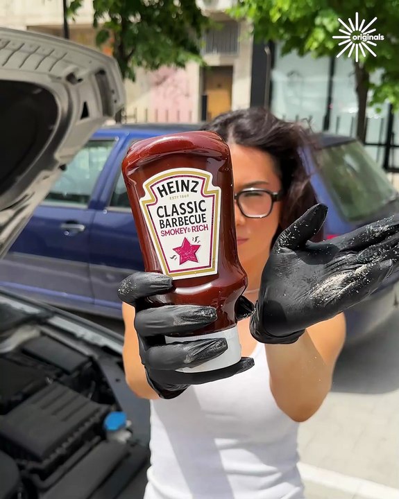 Cooking ribs inside the car engine! 🤯