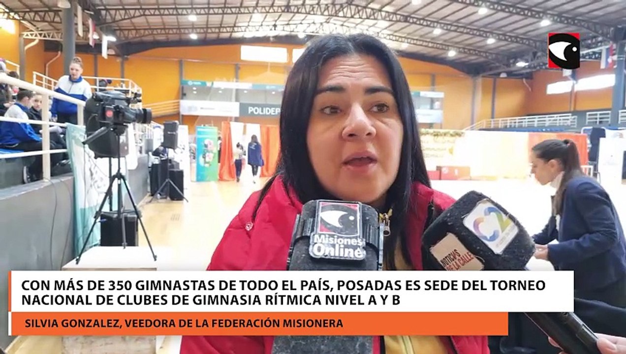 Con más de 350 gimnastas de todo el país, Posadas es sede del Torneo Nacional de Clubes de Gimnasia Rítmica Nivel A y B