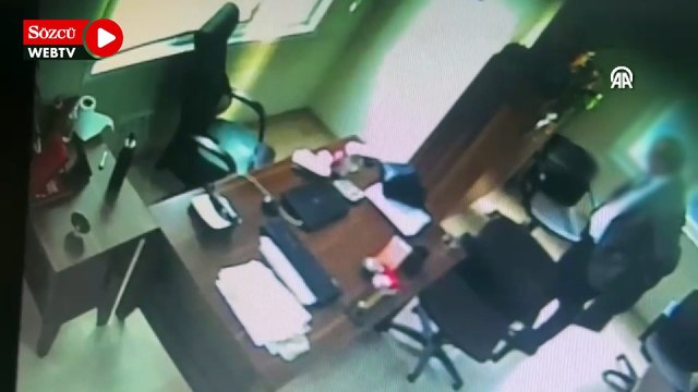 Aralarında vergi müfettişlerinin de bulunduğu kamu görevlilerinin rüşvet aldığı anlar kamerada