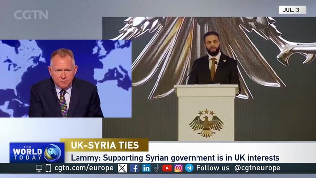 UK re-establishes diplomatic ties with Syria as David Lammy visits Damascus
