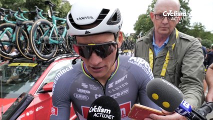 Tour de France 2025 - Mathieu van der Poel : "C'est fantastique de commencer comme ça... "