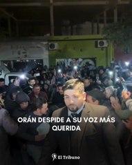 ORÁN DESPIDE A SU VOZ MÁS QUERIDA: FEDERICO CÓRDOBA