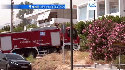 Massive Waldbrände in Griechenland und der Türkei