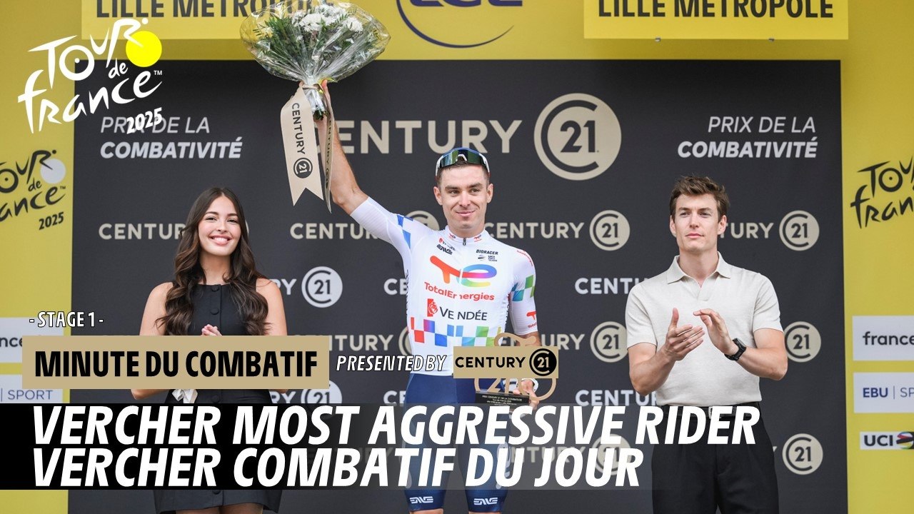 Century 21 most aggressive rider minute - Stage 1 - Tour de France 2025