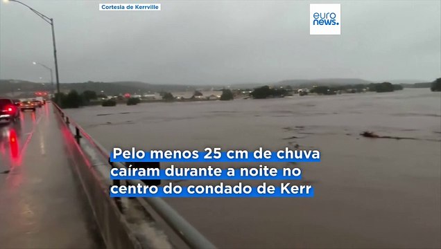 Pelo menos 20 mortos nas cheias do Texas e mais de 20 crianças desaparecidas de um campo de férias para raparigas
