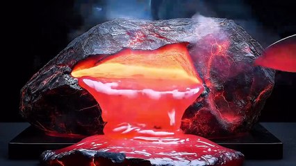 Glass Fruit Cutting in Slow Motion  | Viral ASMR