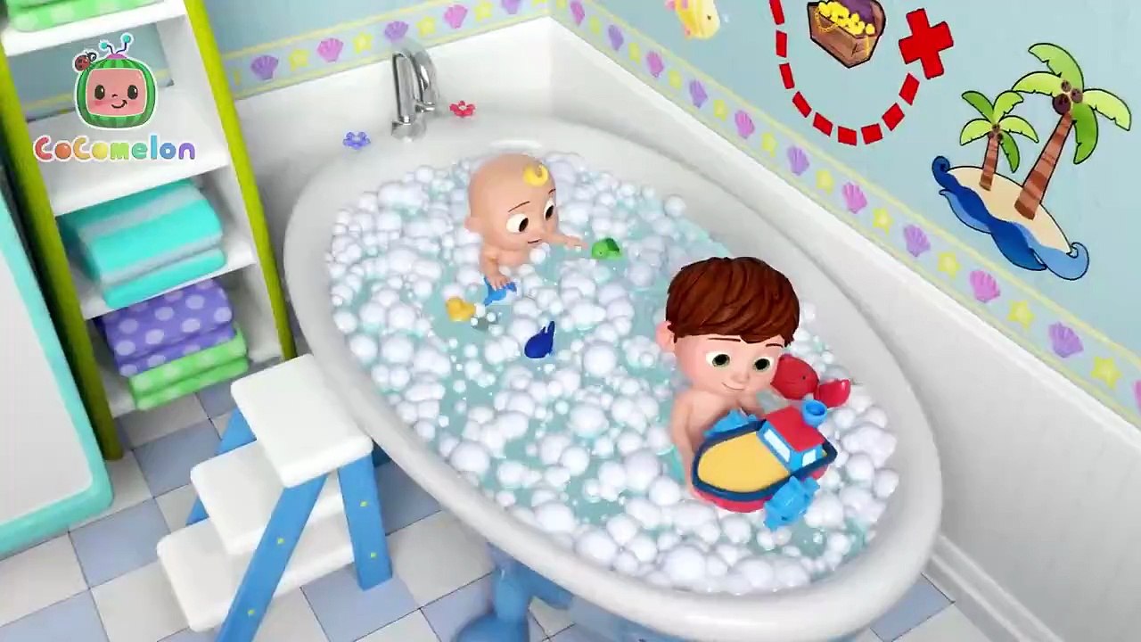 Bubble Bath Song with Sea Animals_  🛀 _ CoComelon Nursery Rhymes _ Kids Songs(720P_HD)