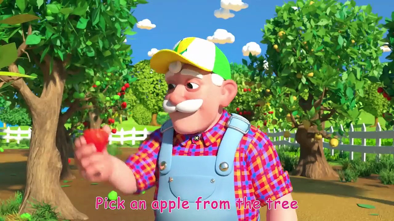 Counting Apples At The Farm _ CoComelon Nursery Rhymes _ Kids Songs(720P_HD)