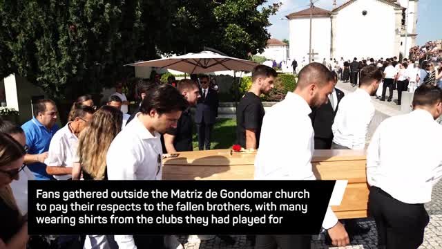 The football world comes together for Diogo Jota's funeral