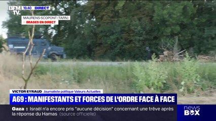 A69: environ 1.000 personnes participent au rassemblement contre la construction de l'autoroute dans le Tarn