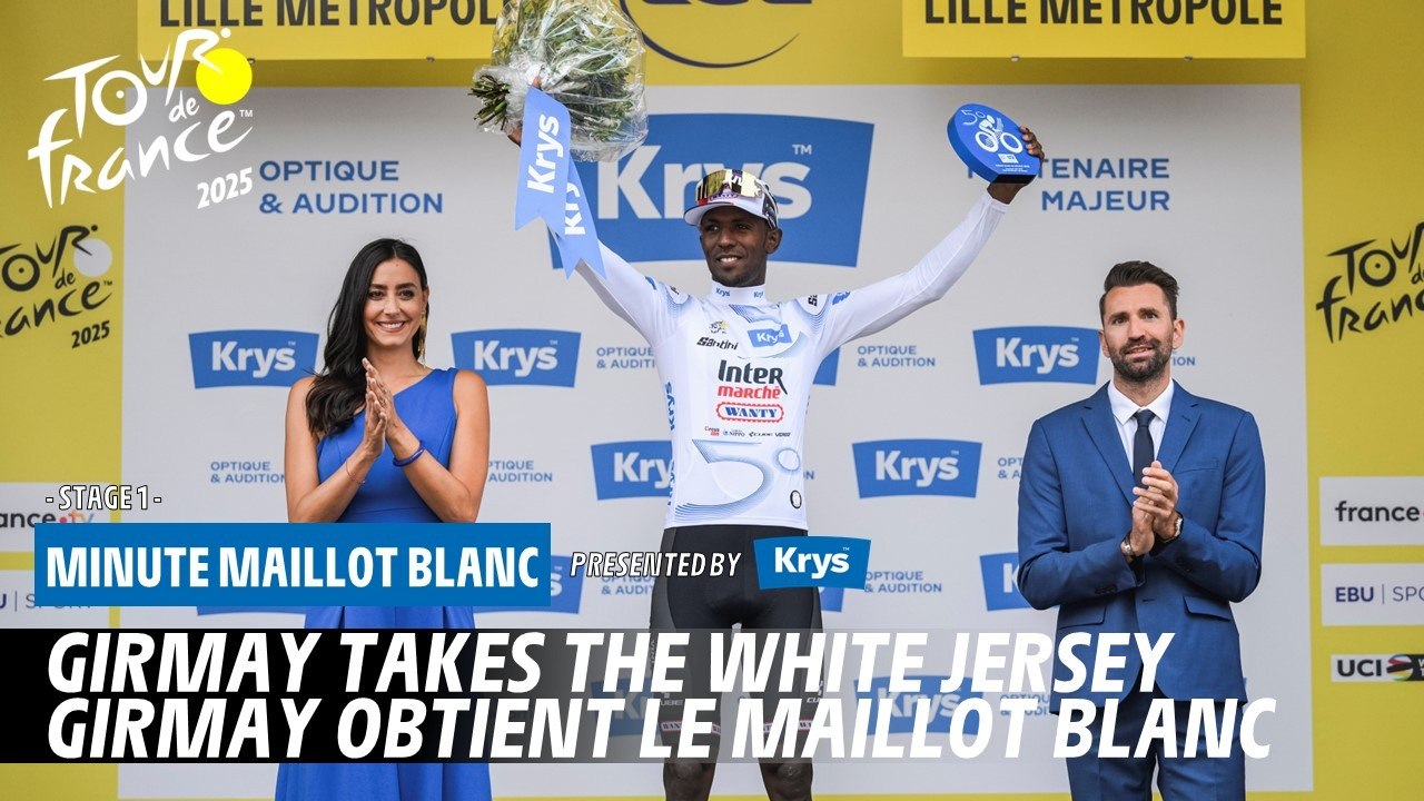 Krys White Jersey Minute - Stage 1 - Tour de France 2025