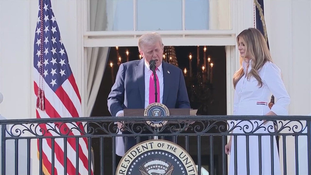 Trump blasts Biden following impressive immigration numbers