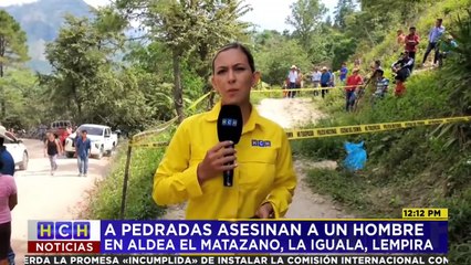 ¡Horrendo! A pedradas ultiman hombre en La Iguala, Lempira