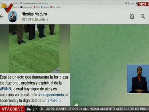 Pdte. Maduro: La FANB es columna vertebral de la independencia, soberanía y dignidad del pueblo