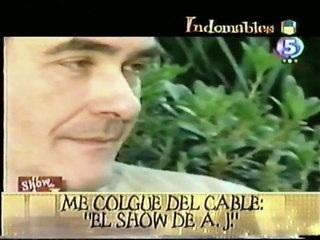 Ricardo García imitando a Sandro