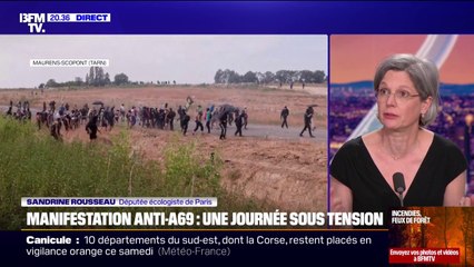 A69: "C'est devenu un symbole par l'entêtement des pouvoirs publics locaux", estime Sandrine Rousseau