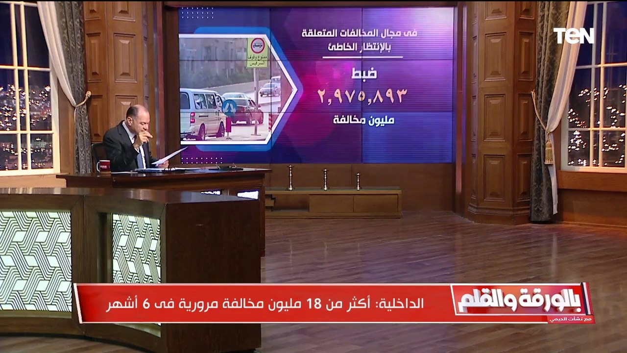 4000 مخالفة مرورية كل ساعة.. الديهي يكشف إحصائية مرعبة بعد تكرار حوادث الطرق