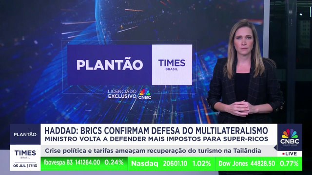 Haddad: Brasil tem compromisso com estabilidade e previsibilidade | PLANTÃO TIMES BRASIL