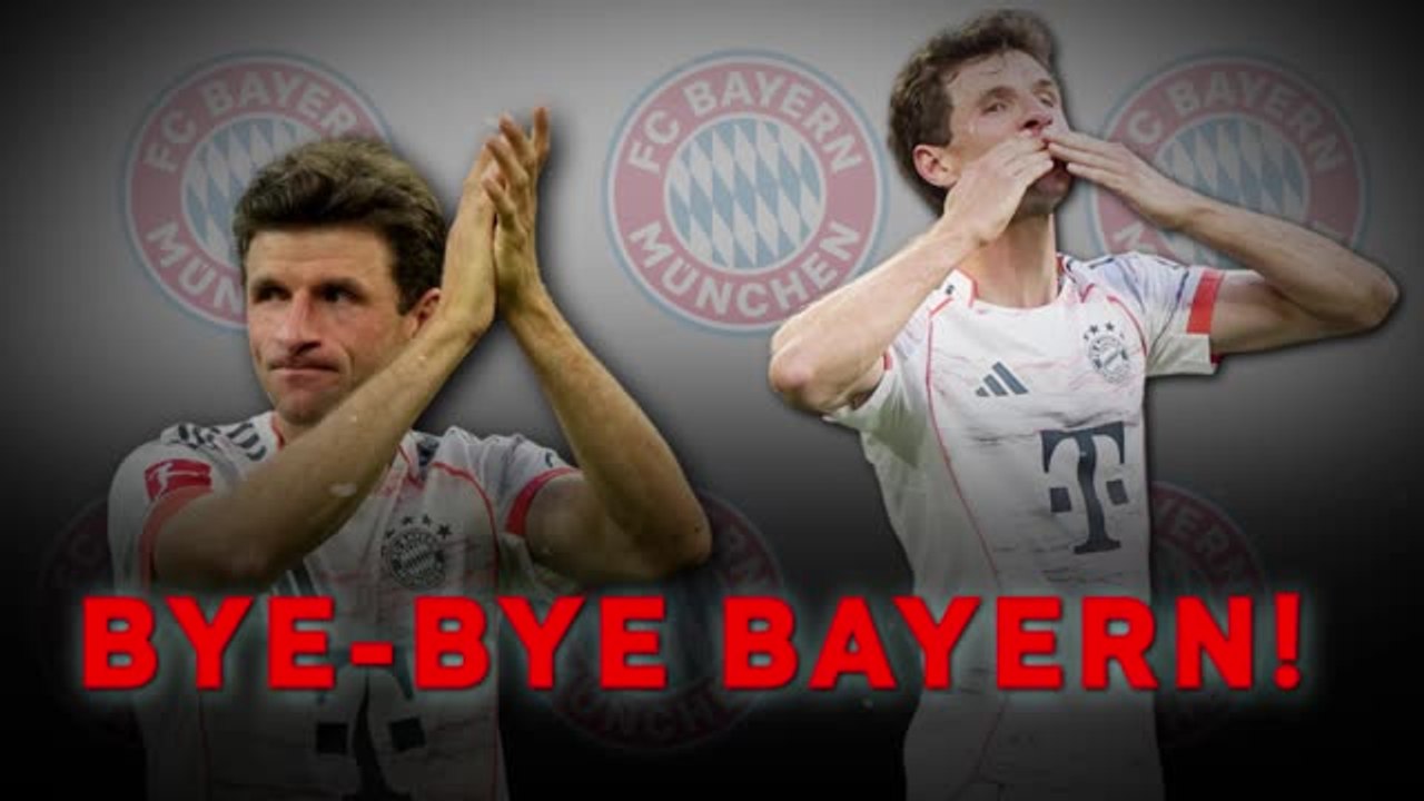 Thomas Muller bids Bayern farewell