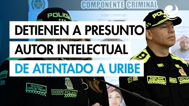 Capturan a sospechoso de contratar a sicario para atentado contra Miguel Uribe