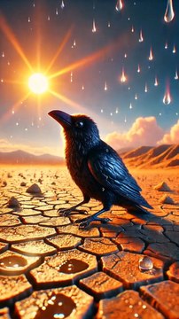 Zehanat aur Sabar ka Inam: Ek Pyase Kauwe ki Kamyabi ki Kahani #shorts #edit #shortsfeed #fyp