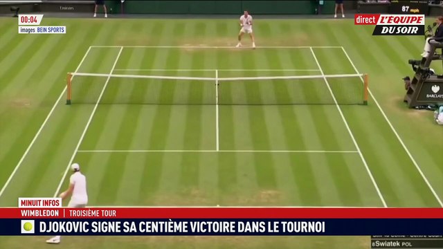 Avec seulement 17 jeux perdus en 3 matches, Sinner efface le record de Federer à Wimbledon - Tennis - Wimbledon