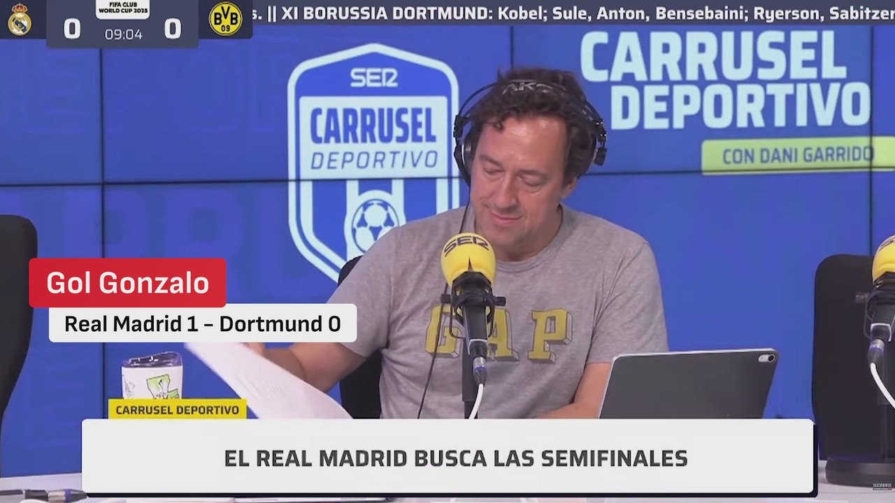 RESUMEN y GOLES del REAL MADRID 3 - DORTMUND | El MADRID pasa a SENIFINALES | MUNDIAL DE CLUBES