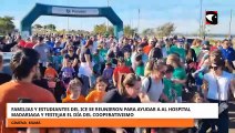 Familias y estudiantes del ICE se reunieron para ayudar a al Hospital Madariaga y festejar el Día del Cooperativismo