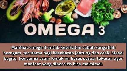 Mengenal 3 Jenis Omega 3 dan manfaatnya untuk Tubuh kita