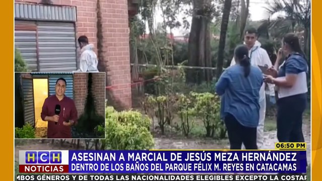 ¡Terrible! Dentro del baño de un parque asesinan a un hombre en Catacamas, Olancho