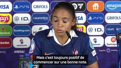 Bleues - Cascarino : "Ce qui m’impressionne le plus, c’est la solidité défensive"