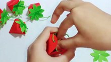 origami strawberry easy