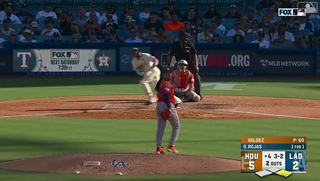 Miguel Rojas conecta jonrón de dos carreras