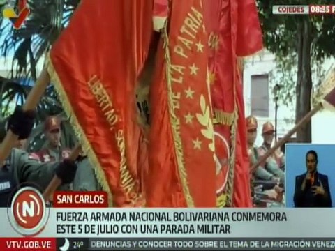 Cojedes | San Carlos celebra los 214 años de la firma del Acta de la Independencia de Venezuela