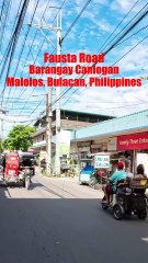 Fausta Road in Malolos, Bulacan in the Philippines