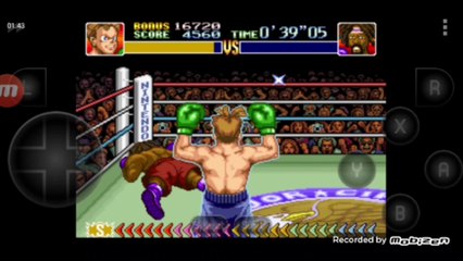 Super Punch-Out!! Little Mac vs Bob Charlie luta completa