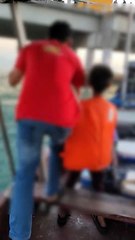 骑士槟大桥遭撞入海 钓鱼客英勇救人