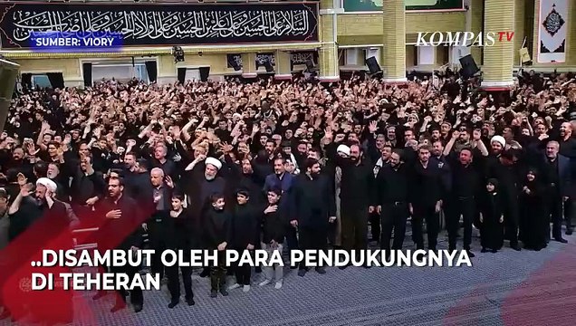 Kemunculan Perdana! Ayatollah Ali Khamenei Depan Publik Usai Saling Serang Rudal Iran vs Israel
