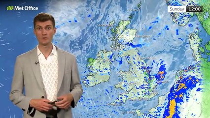 Met Office Sunday morning weather forecast 06/07/2025